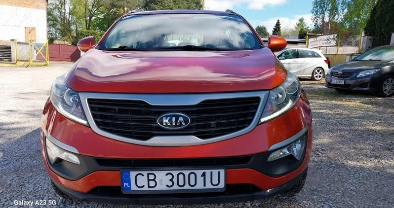 Kia Sportage cena 34800 przebieg: 260000, rok produkcji 2011 z Oborniki małe 79